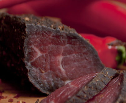 Beef Biltong Garlic and Cracked Pepper